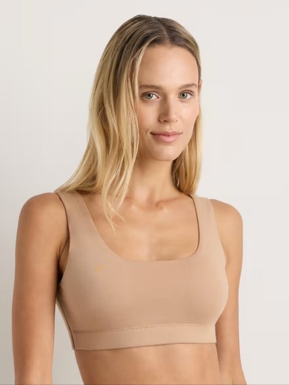 Quince Organic Cotton Tank Bralette (2-pack)